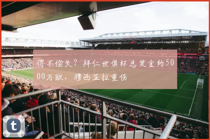 得不偿失？拜仁世俱杯总奖金约5000万欧，穆西亚拉重伤